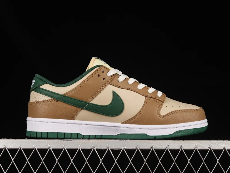 All Categories Nk SB Dunk Series Nk SB Dunk Low Low-top sneakers Nk Dunk Low "Tans" Retro Green" SB low-top sports and leisure sneakers FB7160-231